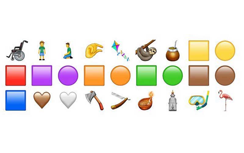 ایموجی های ۲۰۱۹ رونمایی شدند