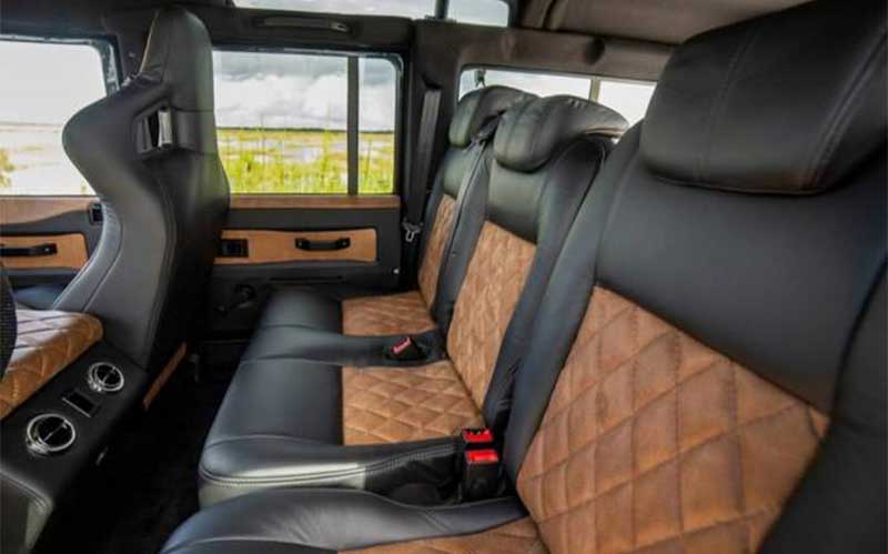 لندرور دیفندر با پیشرانه V8 شورولت کوروت معرفی شد