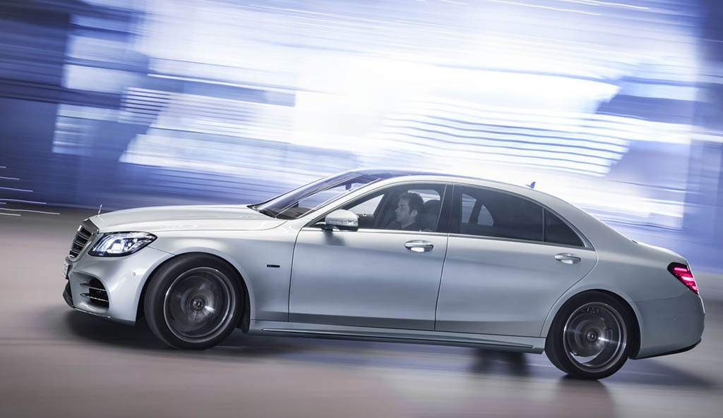 مرسدس بنز S560e پلاگین هیبریدی معرفی شد