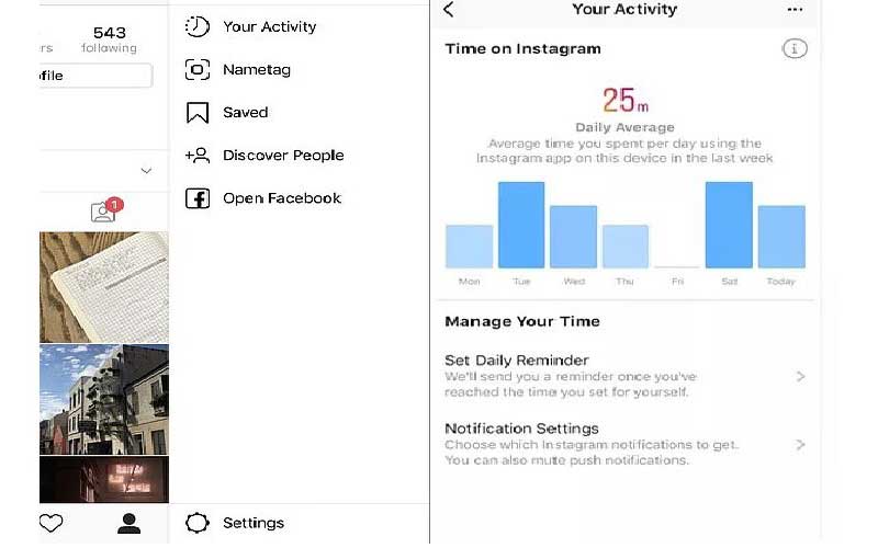 جلوگیری از اعتیاد به اینستاگرام با یک قابلیت جدید