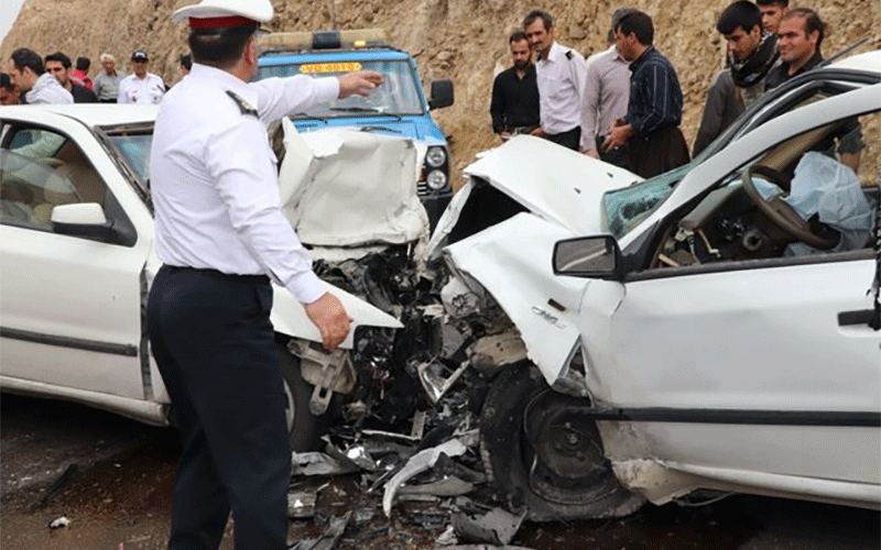 روند افزایشی تصادفات در جادههای اردبیل