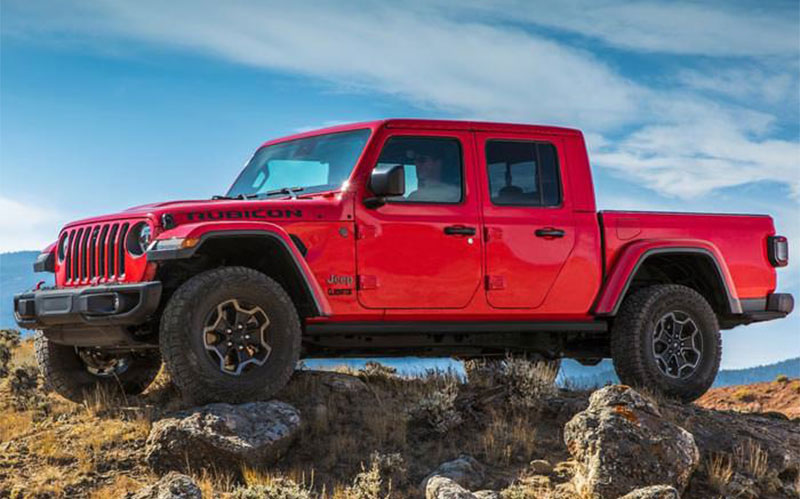 وانت جیپ گلادیاتور مدل ۲۰۲۰ رونمایی شد