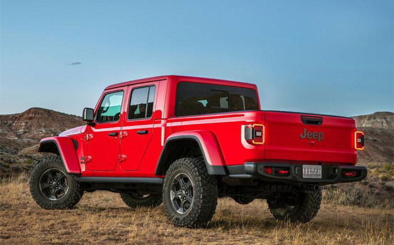 وانت جیپ گلادیاتور مدل ۲۰۲۰ رونمایی شد