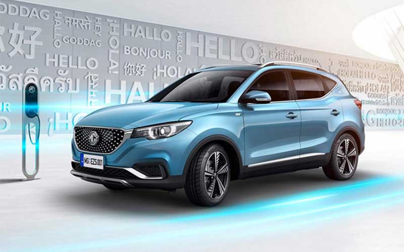 شاسی بلند برقی ام جی eZS رونمایی شد