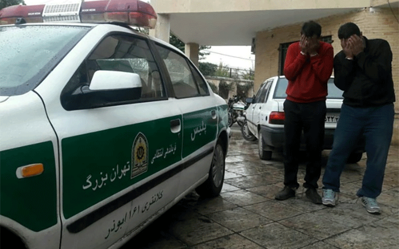 دستگیری سارق خودروهای پارک شده در تهران
