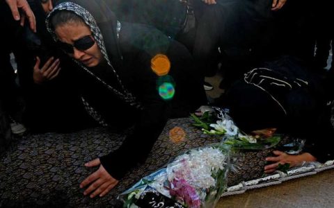 تشییع پیکر «پیام صابری»
