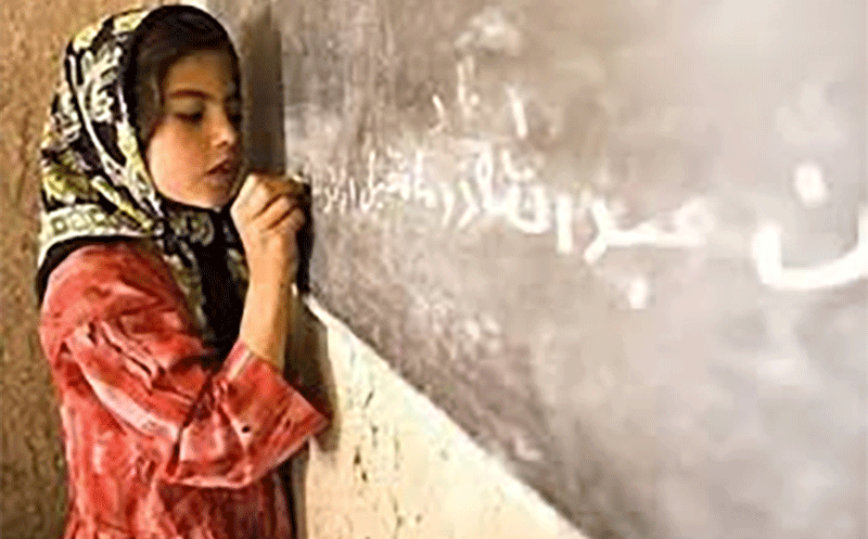 دخترانی که رنگ مدرسه را نمیبینند!