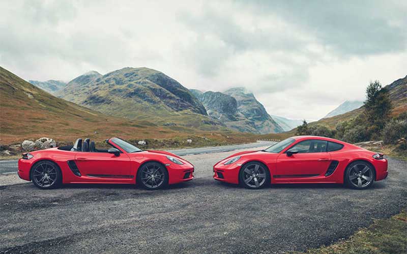 پورشه 718T باکستر و کیمن معرفی شدند