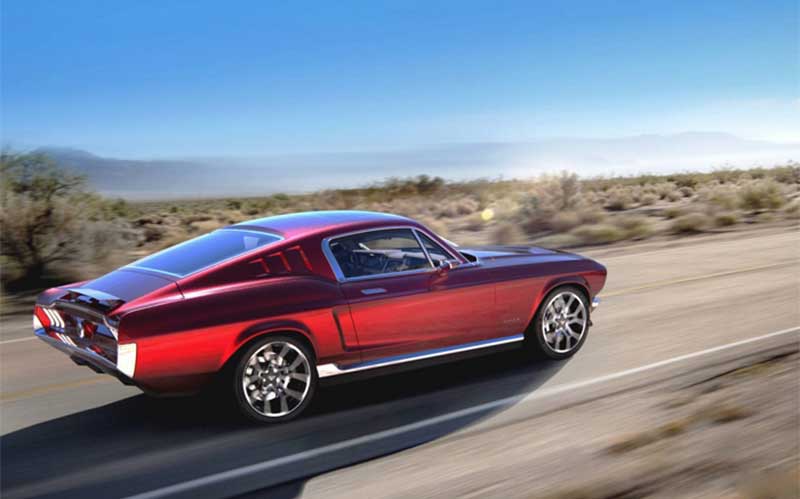 فورد موستانگ برقی ساخت روسیه با ۸۴۰ اسب بخار قدرت رونمایی شد