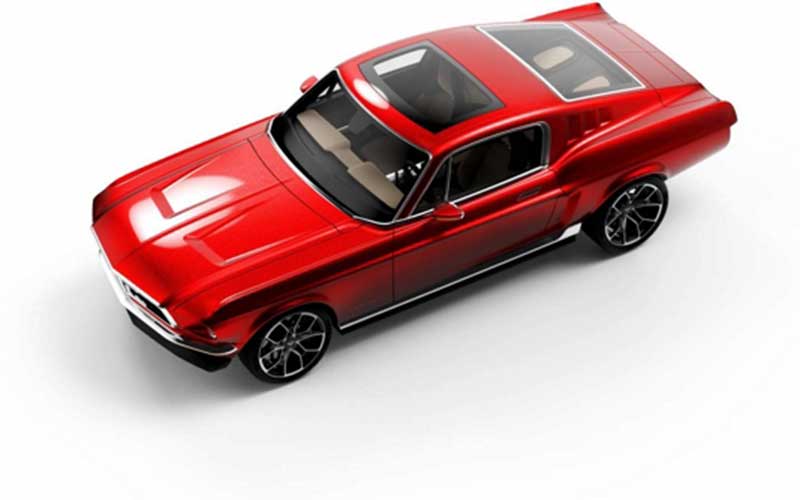 فورد موستانگ برقی ساخت روسیه با ۸۴۰ اسب بخار قدرت رونمایی شد