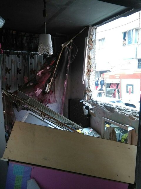 ساختمان ۴ طبقه طعمه شعلههای آتش