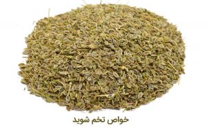 خواص تخم شوید
