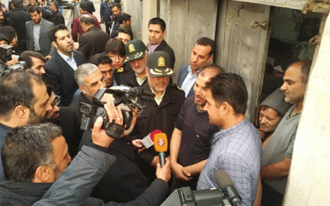جمعآوری ۲۰۰۰ معتاد متجاهر در تهران 1 جمعآوری معتادان