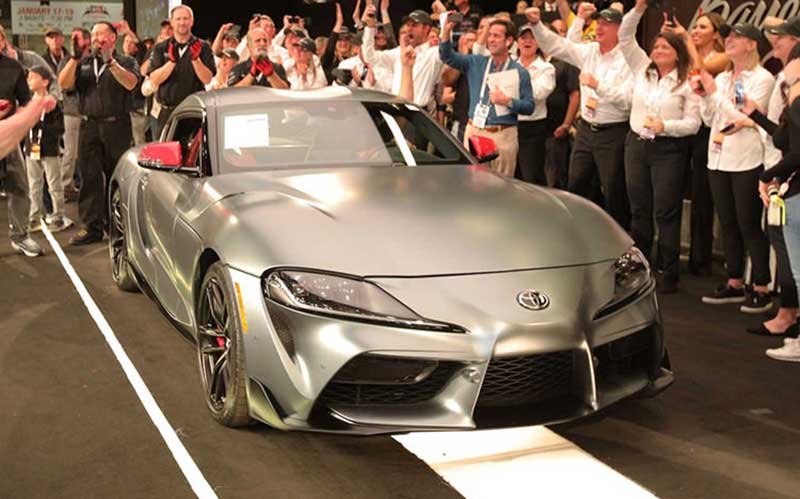 حراج میلیون دلاری فورد موستانگ شلبی GT500 و تویوتا سوپرا مدل ۲۰۲۰