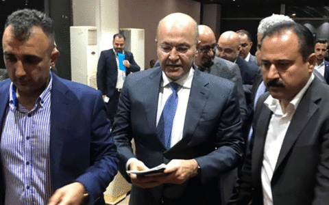 سفر «برهم صالح» به آمریکا 1 برهم صالح آمریکا