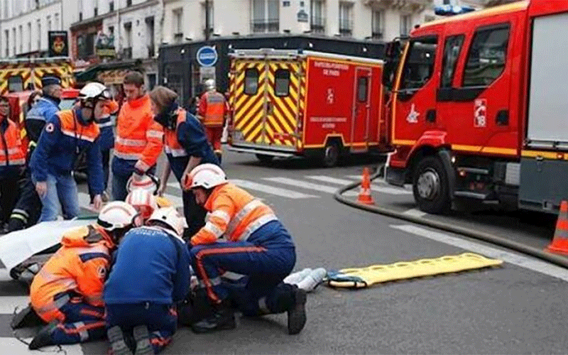 مرگ ۴ مجروح حادثه انفجار گاز در پاریس