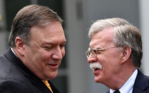 pompeo with john bolton