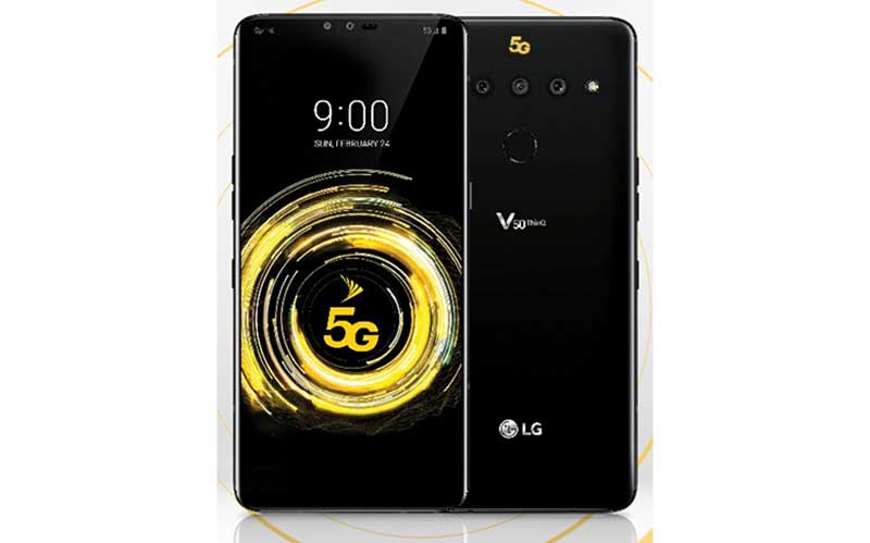 ال جی V50 ThinQ اولین پرچمدار 5G ال جی رویت شد