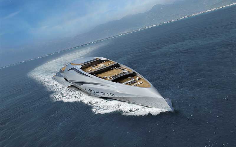 ابرقایق تفریحی با طول ۲۲۹ متر طراحی شد