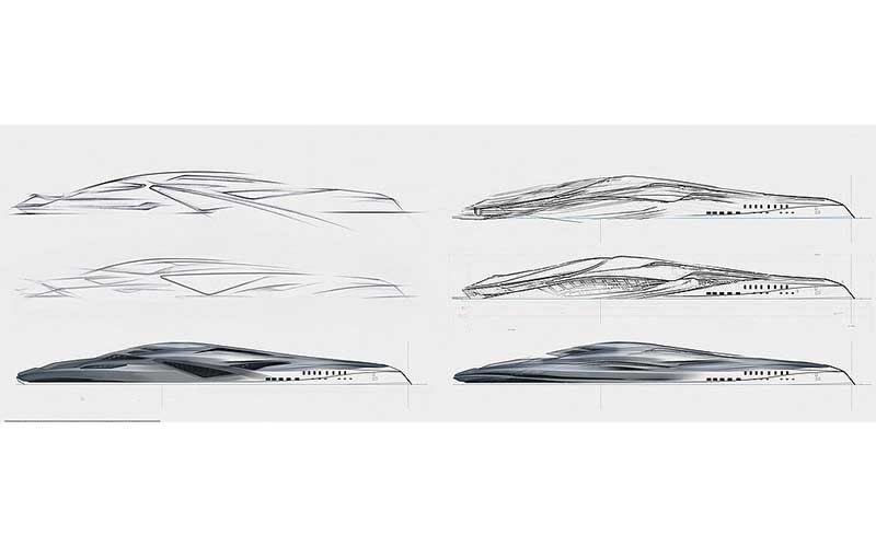 ابرقایق تفریحی با طول ۲۲۹ متر طراحی شد