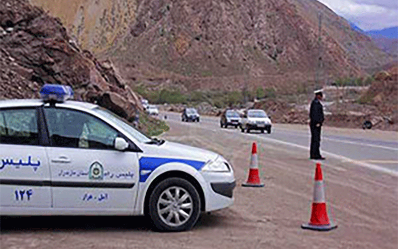 ترافیک روان در محورهای مواصلاتی کشور کنترل ترافیک پلیس راهور ناجا