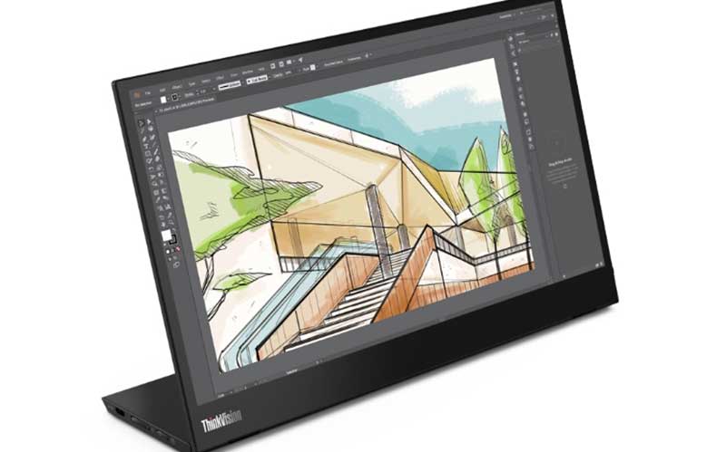 تینک ویژن M14 رونمایی شد؛ مانیتور قابلحمل ۱۴ اینچ مجهز به USB-C لنوو