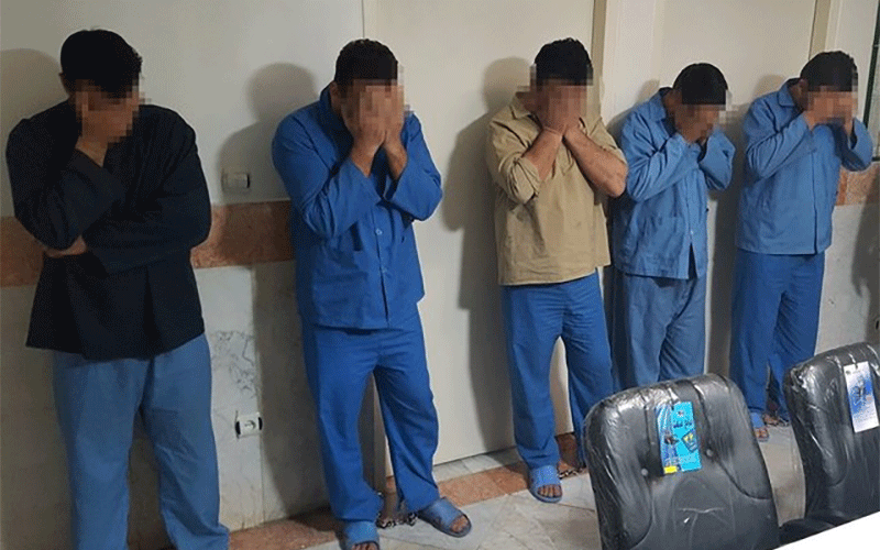 دستگیری پنج شرور افسریه