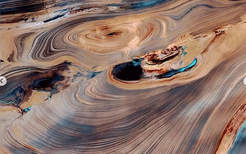 تصاویر ماهواره ای از پدیدههای ژئومورفولوژی سمنان منتشر شد