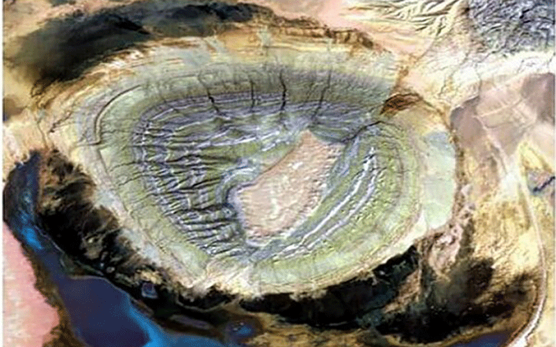 تصاویر ماهواره ای از پدیدههای ژئومورفولوژی سمنان منتشر شد