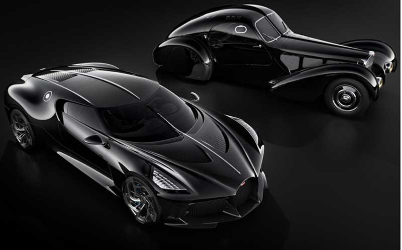 طراح بوگاتی از چالشهای طراحی La Voiture Noire میگوید