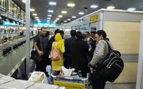 معطلی گردشگران در فرودگاه
