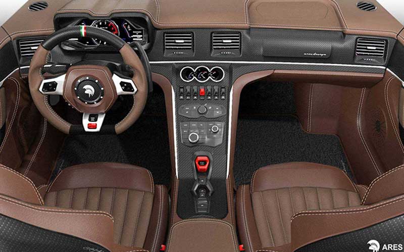 آرس دیزاین پنتر با پیشرانه لامبورگینی معرفی شد