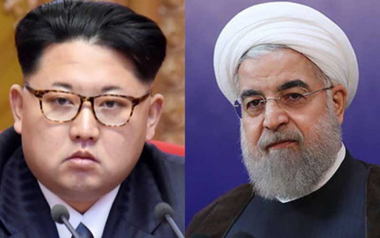 روحانی و کیم جونگ اون