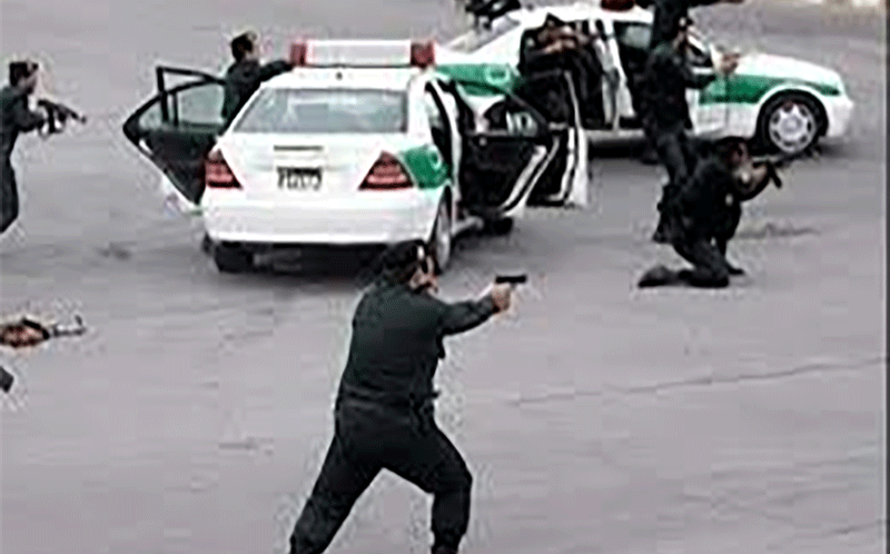 مرگ؛ نتیجه تیراندازی به پلیس رزن تیراندازی به پلیس رزن