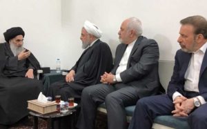 روحانی و آیت‌الله سیستانی