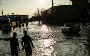 مناطق سیل زده