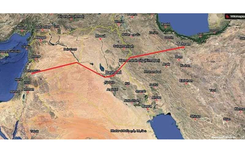بزرگراه زمینی ایران-سوریه احداث میشود بزرگراه زمینی