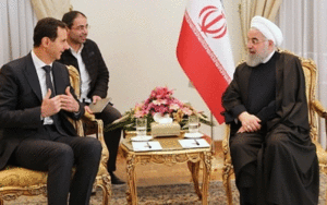 سفر روحانی به دمشق