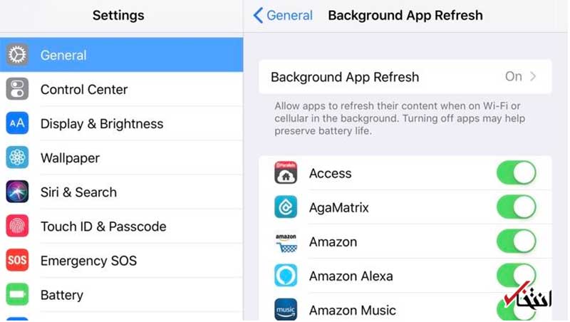 چگونه مشکل اتمام سریع باتری در نسخه iOS 12.2 را حل کنم؟