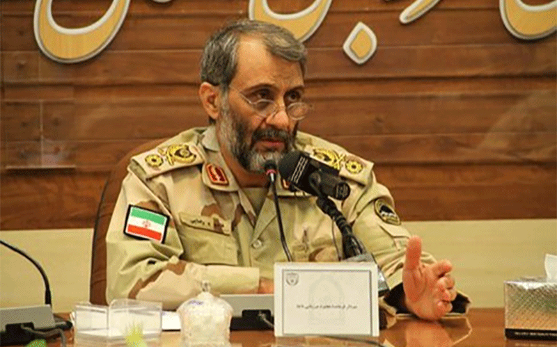 سردار رضایی فرمانده مرزبانی ناجا