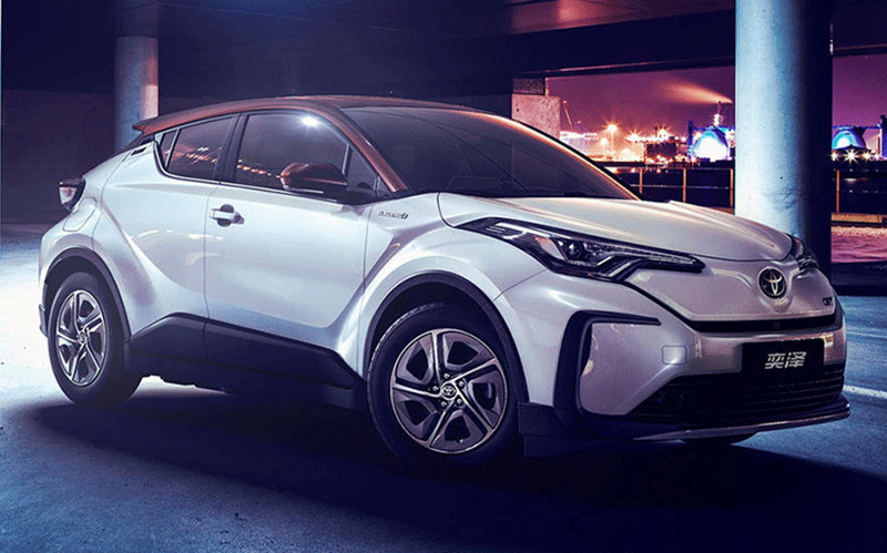 تویوتا C-HR الکتریکی مخصوص بازار چین معرفی شد