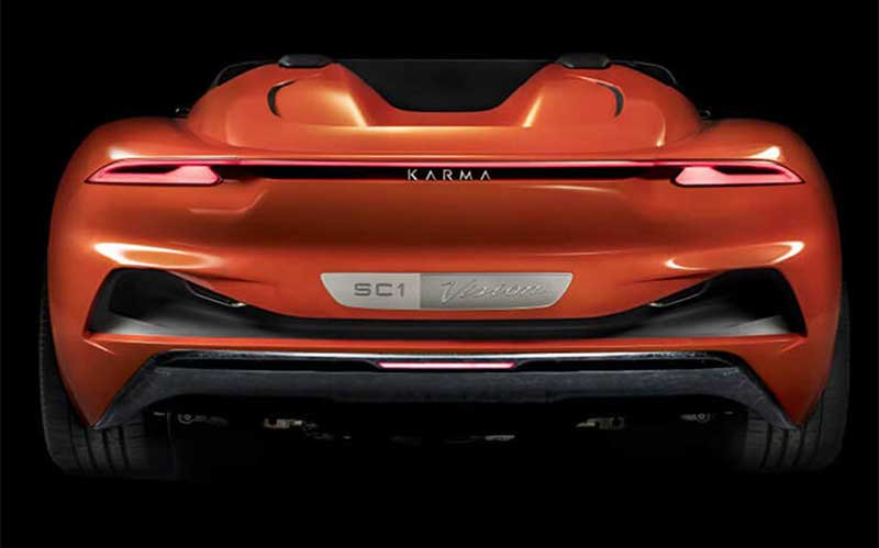 کارما، رودستر مفهومی و برقی SC1 ویژن را رونمایی کرد