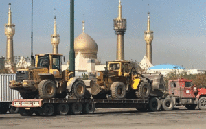 کاروان امدادی شهرداری تهران