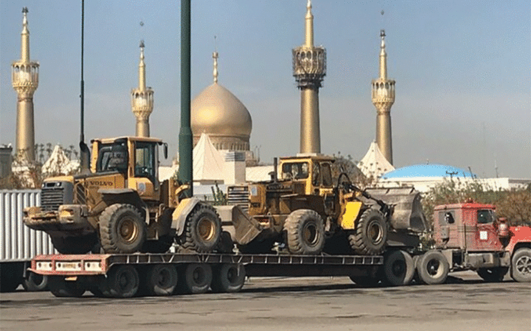 کاروان امدادی شهرداری تهران