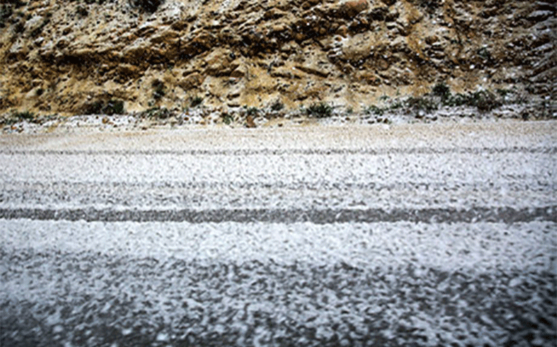 تگرگ و آبگرفتگی معابر