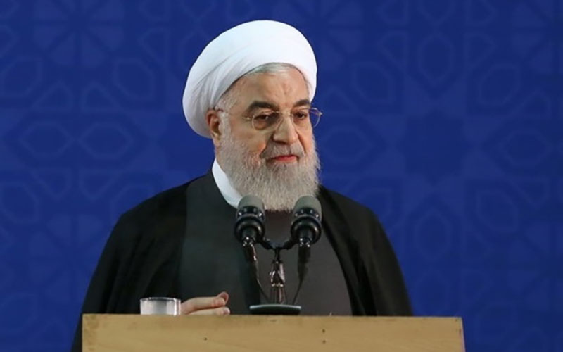 روحانی: نفت را به فروش می رسانیم؛ قدرت آمریکایی ها در حد زبان درازشان نیست روحانی