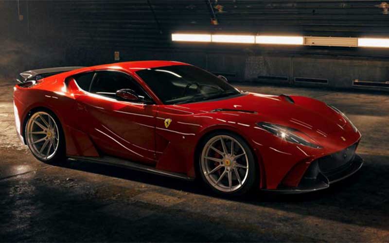 فراری 812 با تیونینگ نویتک رونمایی شد