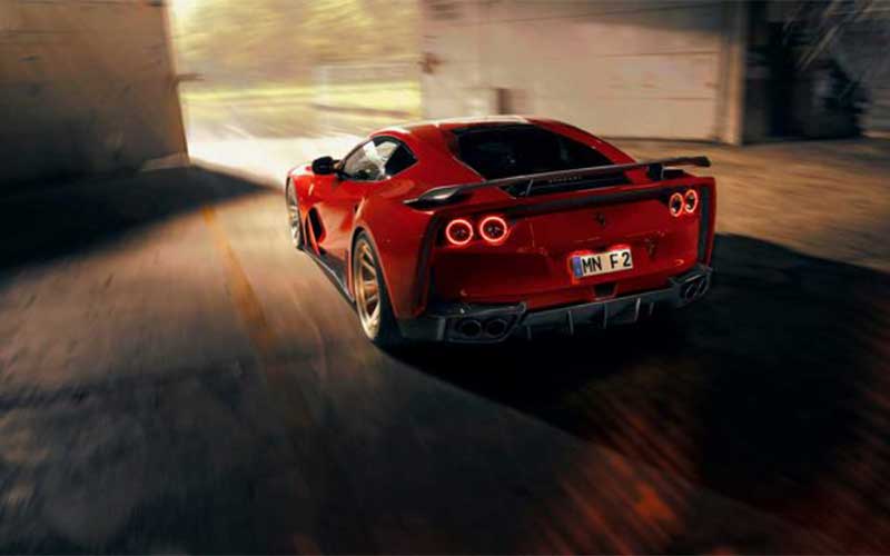 فراری 812 با تیونینگ نویتک رونمایی شد