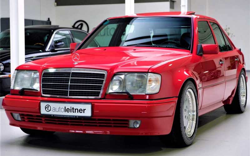 فروش نسخه کمیاب مرسدس بنز E60 AMG مدل ۱۹۹۵