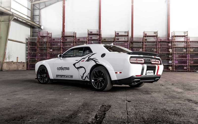 دوج چلنجر با تیونینگ آلمانی و ۸۹۰ اسببخار قدرت